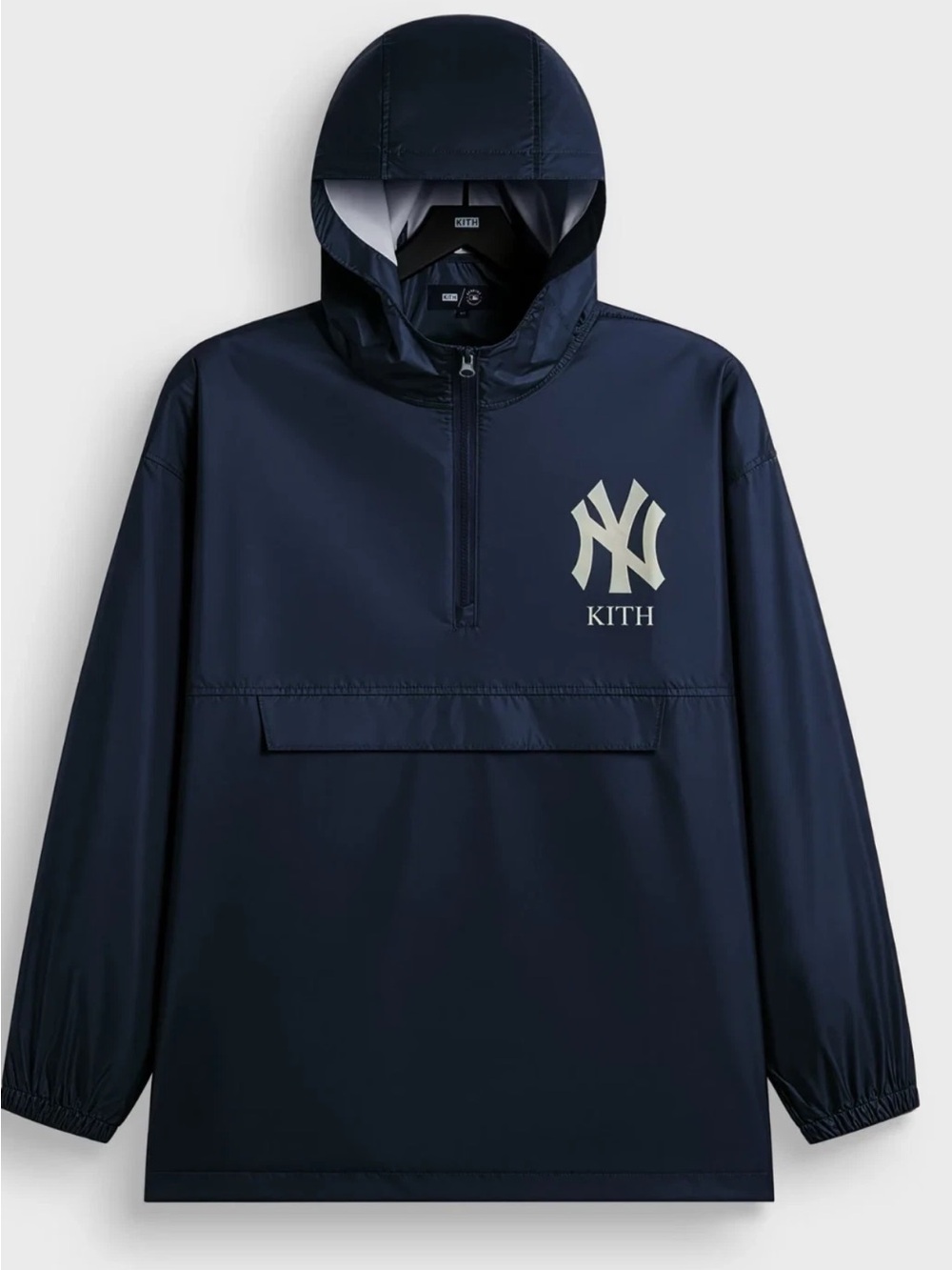 KITH Hooded New York Yankees Parka. One Size Nocturnal